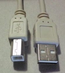 Printer Usb Cables 1 2m Black Min.order 5 Units