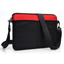 Exxist Universal Messenger Travel Bag Sleeve Case With Shoulder Strap For Samsung Ativ Smart PC Pro XE700T1C-A01US Ativ Tab P8510 Galaxy Note