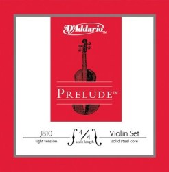 D'addario Prelude Violin Strings Light Tension