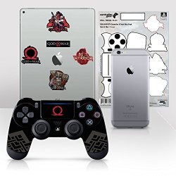 Controller Gear Officially Licensed God Of War Dualshock 4 Wireless Controller And Tech Skin Set "omega" - Playstation 4