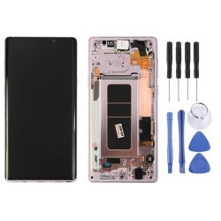 Silulo Online Store Lcd Screen And Digitizer Full Assembly With Frame For Galaxy NOTE9 N960A N960F N960V N960T N960U Pink