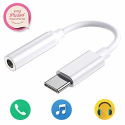 USB C To 3.5MM Headphone Jack Adapter Whihge Type C To Aux Audio Adapter Cable Dongle Earphone Support For Huawei MATE10 Pro 20 Pro