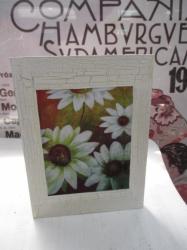 Small Block Mounted Floral : Daisy