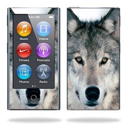 Mightyskins Protective Skin Decal Cover For Apple Ipod Nano 7G 7TH Generation MP3 Player Wrap Sticker Skins Wolf