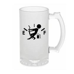 Empty - Frosted Beer Mug
