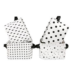 Deals On Zonyon Mini Storage Bins Collapsible Small Thicker Fabric Deals On Zonyon Mini Storage Bins