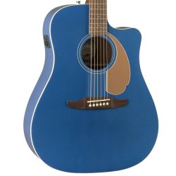 Fender Redondo Player Acoustic Electric Guitar Belmont Blue