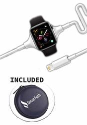 Decorfash 2 In 1 Watch And Phone Charger For Apple - Wireless Watch Charger - Lighting Cable Charger Compatible With Apple Iwatch Iphone Ipad