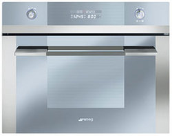 Smeg Linea Aesthetic Compact Microwave Oven Sc45m2