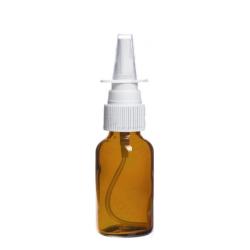 15ML Amber Glass Aromatherapy Bottle With Nasal Sprayer 18 415