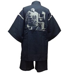 Edoten Original Discharge Style COTTON100% Kimono Jinbei 706 Shochu M