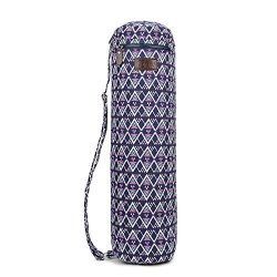 Fremous Yoga Mat Bag And Carriers For Women And Men - Double Storage Pocket - Easy Access Zipper - Adjustable Shoulder Strap And Handle Geometry