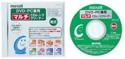 One 10MM Case Case Cd-tcl Maxell DVD PC Combined Use Multi-cd Lens Cleaner Dry S Sk Japan Import
