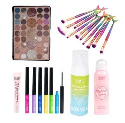 Eyeshadow Makeup Kit With Makeup Remover Foam