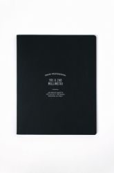 Ogami Professional Collection Black - MINI 128 Pages Ruled Hardcover Notebook