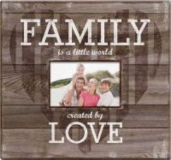12X12 Postbound Album - Family Love Takes Print Blocks 12X12 Refills