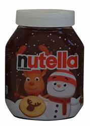 Ferrero Nutella Chocolate Hazelnut Spread Christmas 2019 "snowman And Reindeer" 26.46OZ 750G