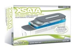 Datel DUS0173 Xsata Xbox 360 USB Hard Drive Linking System - Link Your Xbox 360 Hard Drive To Your PC Black silver