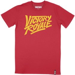Fortnite - Victory Royale Teen T-Shirt - Red Xx-small