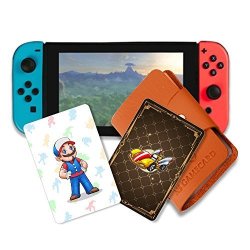 Nfc Game Cards For Mario Kart 8 Deluxe Switch - Pedestrians 20PCS Standard Cards With Cards Holder
