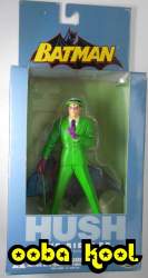 Batman The Riddler Hush Series 15cm Very Rare Collector Action Figure New In Box Oobakool