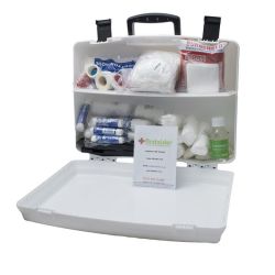 Regulation 3 5-50 Persons First Aid Kit In Wall Mounted Plastic Box