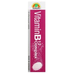 Sunlife Vitamin B12 & Complex 20 Effervescent Tablets