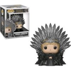 Pop Deluxe: Game Of Thrones - Cersei Lannister Sitting On Throne Vinyl Figurine
