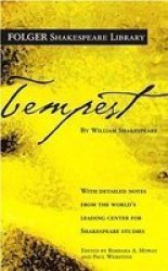 The Tempest Paperback Washington Square Press New Folger& 39 S Ed