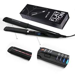 Duvolle "impulse" Professional Ceramic Tourmaline Far-infrared Ionic Hair Straightener Extra-long 110MM Styling Plates.
