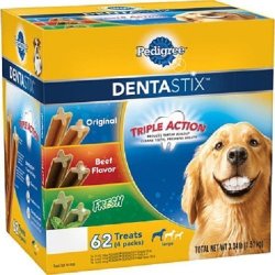 Pedigree Dentastix Dog Treats Variety Pack 62 Ct. 3.34 Lbs.