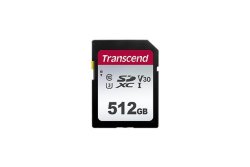 Transcend 300S 512GB UHS-1 Class 10 U1 U3 V30 Sdxc Card -tld