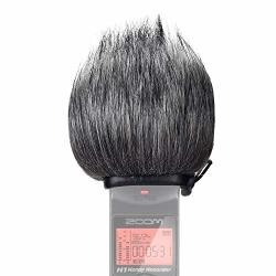Sunmon Furry Windscreen Muff For Zoom H1N & H1 Handy Portable Digital Recorder Deadcat Fur Pop Filter Windshield