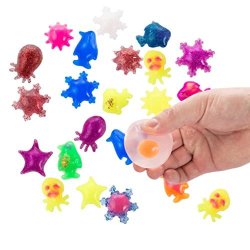 Sea Water Mold Wizard Toy Sukeq Latex Diy Sea Star Egg Toys Squeeze Expansion Toyparent-child Games For Children Parents Multicolor A