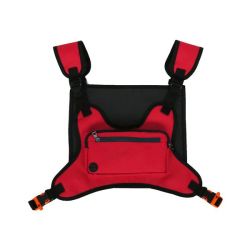 Multipurpose Fashion Outdoor Sports Leisure Running Chest Bag - Red
