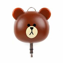 Duragadget Novelty Brown Bear 2-WAY 3.5 Mm Kids Headphone Splitter For The Microlab K300 K310 K360 K380 T1