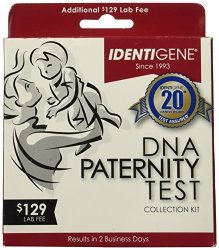 DNA Identigene Paternity Test Collection Kit