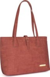 H466 Textured Tote Bag Marcella Red