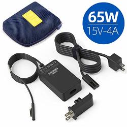 Surface 65W Charger Ksw Kingdo Surface Power Supply For Microsoft Surface Book Surface Laptop Surface Pro Series With Travel Case