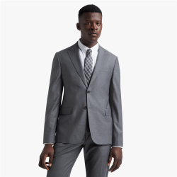 Men&apos S Collezione Grey Wool Suit Jacket