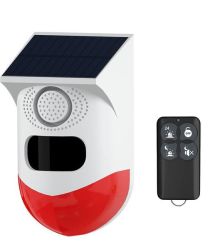 Wifi Pir Outdoor Solar Sensor With Remote Control