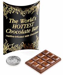 World's Hottest Chocolate Bar: Super Spicy Chocolate Made With 9 Million Shu. From VAT19.