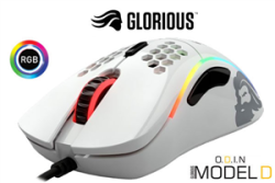 Glorious Model D Ergonomic Mouse Glossy White