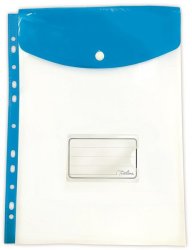 - A4 Filing Carry Folder With Stud - Azure Blue Pack Of 5