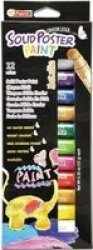 Kb Solid Poster Paint Metallic 12 Colours