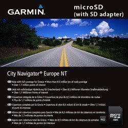 Garmap City Navigator Europe NT Pre-programmed MicroSD Card