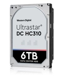 Western Digital Hdd 6TB Sata Ultrastar HC310 3.5" 6GBS 256MB