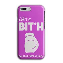 Wellcoda Life Is Juicy Booty Funny Funny Bum 3D Iphone 8 Plus Case