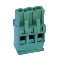 Green Connector 5.08MM Pitch Straight Side Feed 3 Way Pcb Cable Terminal Block 3PIN Plug In Screw