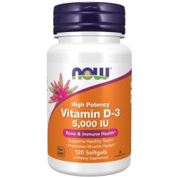 Vitamin D-3 5000 Iu - 120 Softgels